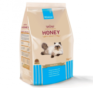 Honey Premium Adult Somonlu 1 kg 1000 gr Kedi Maması kullananlar yorumlar